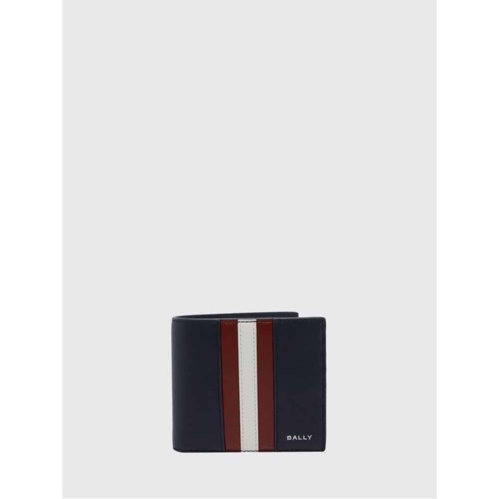 Bally Wallet Men Blue